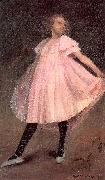 Glackens, William James Dancer in a Pink Dress oil